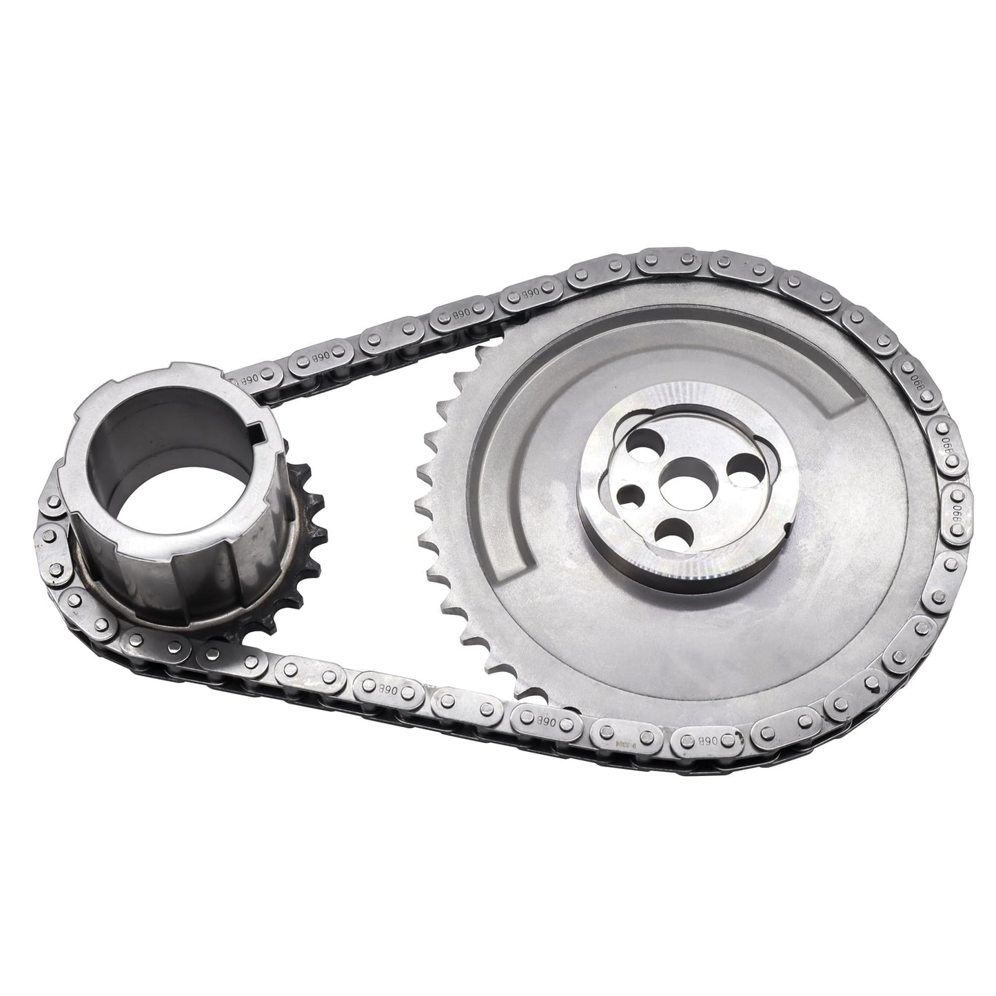 HiSport Engine Timing Chain Kit C-3220 Compatible with Chevy, GMC, Pontiac, Isuzu, Saab, Hummer, Cadillac, Buick - Express, Silverado, Corvette, Envoy, Sierra, H2, 9-7x (OHV, 8Cyl 4.8 5.3 5.7 6.0L)