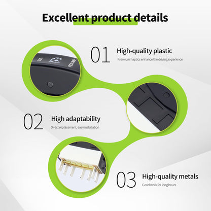 HiSport Cruise Control Rocker Switch P27-1040-15 - Compatible with Kenworth T800 W900 Peterbilt Truck Model - Replace 577.59626