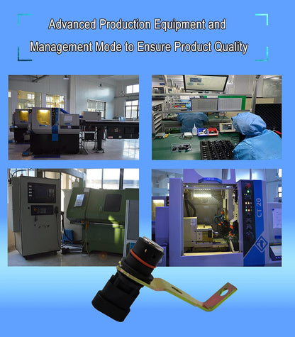 HiSport 213-3208 Crankshaft Position Sensor Compatible with Cadillac Escalade, Chevrolet Chevy Astro Blazer Suburban Silverado Tahoe, GMC C1500 C2500 C3500 Pickup Savana Sonoma, Oldsmobile Bravada