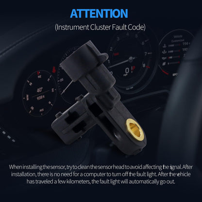 HiSport XR822753 ABS Wheel Speed Sensor Compatible with Jaguar S-Type 2003-2008, Super V8 2005-2009, Vanden plas, XJ8, XJR 2004-2009, XK 2007-2009, XK8 2003-2006, XKR 2003-2009 Replace ALS524