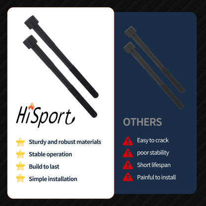 HiSport ES72434 Engine Cylinder Head Bolt Set Replacement for Lexus CT200h for Toyota Corolla Prius Matrix for Scion XD