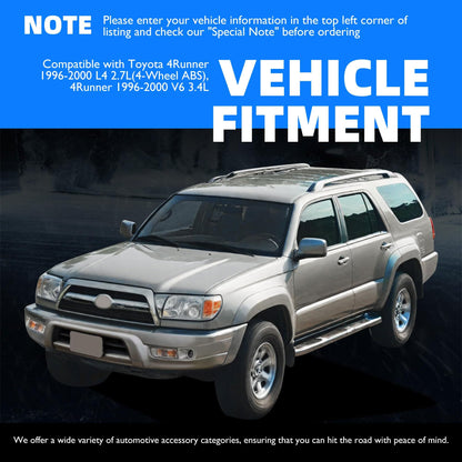 HiSport 472013D380 Brake Master Cylinder with Reservoir and Cap Compatible with Toyota 4Runner 1996 1997 1998 1999 2000, L4 2.7L/V6 3.4L Replacement Part M390367