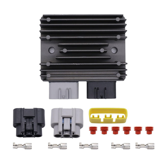 HiSport 31600-HP5-601 Voltage Regulator Rectifier Compatible with Honda Big Red 700 MUV700 Rancher 420 TRX420FA TRX420FE TRX420FM TRX420FPA TRX420FPE TRX420FPM TRX420TE TRX420TM 2007-2013