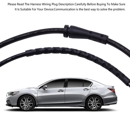 HiSport 34356792289 Front Brake Pad Wear Sensor + 34356792292 Rear Brake Pad Wear Sensor Compatible with BMW 228i 320i 328i 330i 335i,2BWS0277 0841949 PWS290 0841950 084-1950