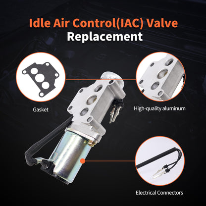 HiSport AC87 Idle Air Control(IAC) Valve - Compatible with Nissan D21 Pickup Ichi Van NP300 Pickup Replaces 2H1258 237810F300