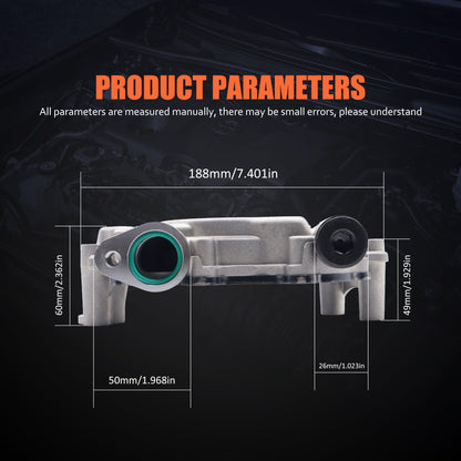 HiSport High Pressure Oil Pump 10452 53021622BH Replacement For Jeep Dodge Chrysler 300 Aspen Charger Durango Challenger Ram 1500 2500 3500 4500 5500 Cherokee Commander 5.7L 6.4L