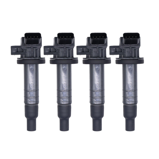 HiSport 4pcs Ignition Coil Pack - Compatible with Toyota Corolla Celica Chevy Prizm Pontiac Vibe 1.8L Replaces UF247
