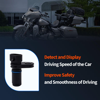 HiSport Vehicle Speed Sensor 74402-05B - Compatible with Harley Davidson Softail Touring Sportster Dyna Sportster - Replace 7440205B 74402-05A 74402-05