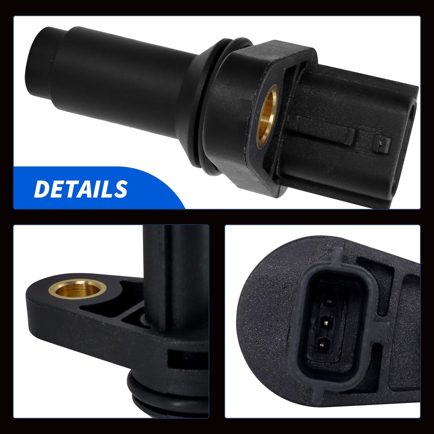 HiSport 23731-JA10C Crank Crankshaft Position Sensor Compatible with Nissan 350Z 370Z Altima Maxima Murano Pathfinder Quest, Infiniti G35 G37 EX35 FX35 M35 QX50 Replace 23731-JA10B, PC791, 907853