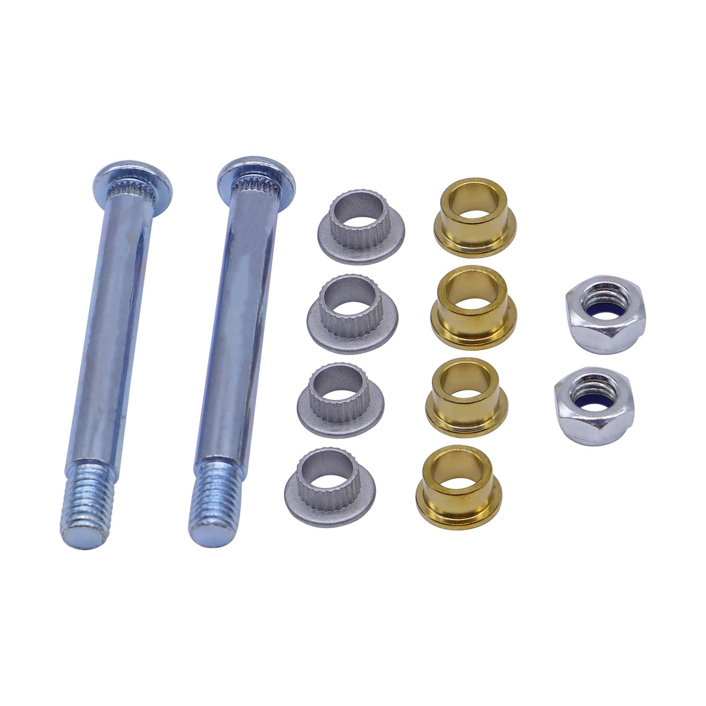 HiSport Door Hinge Pin and Bushing Repair Kits Compatible with 1994-2004 Ford Mustang Ranger Lincoln Door hinge roller pin (4 pins 2 Door)