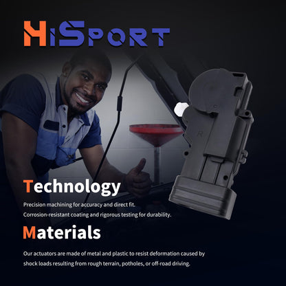HiSport 746-848 Rear Liftgate Actuator - Compatible with Toyota Sequoia 2001 2002 2003 2004 2005 2006 2007 - Replace 69150-0C010