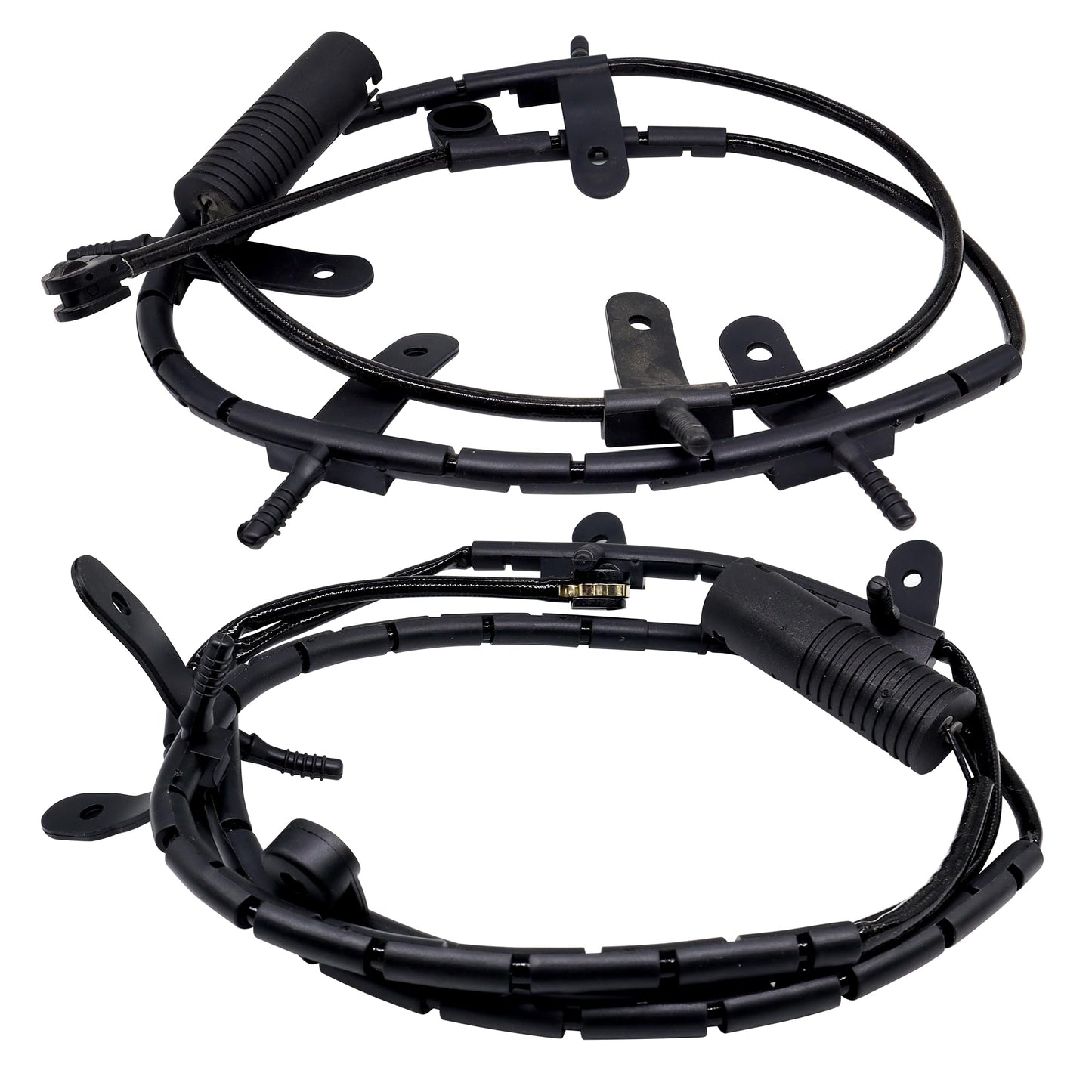 HiSport Front and Rear Brake Pad Wear Sensor - Compatible with Mini Cooper 2003-2008 - Replace 34356761447 34356761448