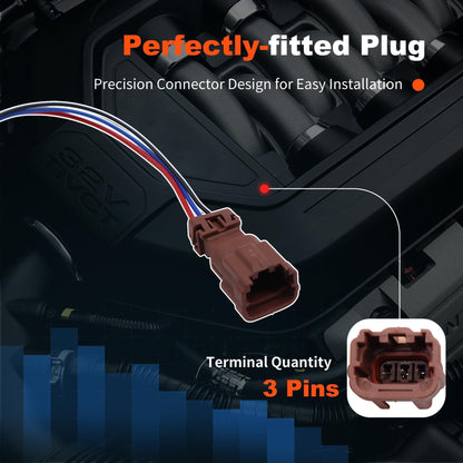 HiSport Output Speed Sensor 31935-3AX0B - Compatible with Nissan SENTRA 2005 2006 Versa 2007 2008 2009 2010 2011 2012 - Replaces 31935-3AX02 319353AX02