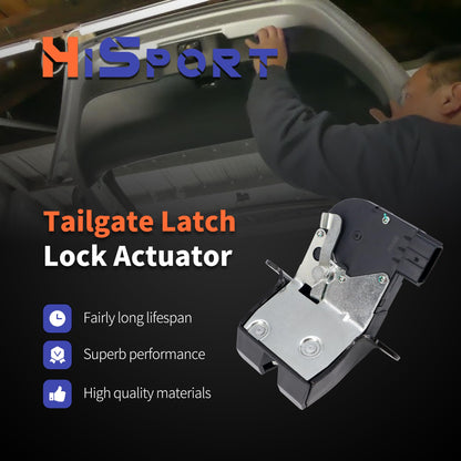 HiSport Tailgate Latch Lock Actuator 81230-2V000 Compatible with Hyundai Veloster 1.6L L4 Engine 2012-2017 Replace 812302V000
