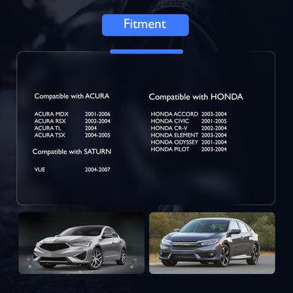 HiSport MAP Manifold Absolute Pressure Sensor - Compatible with Acura Honda Saturn Replaces 37830-PGK-A01 079800-5410 12581972