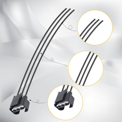 HiSport WRK4K-MA59 Blower Cooling Fan Resistance Pigtail Connector - Compatible with Kia Optima 2014-2019 Sedona 2014-2018