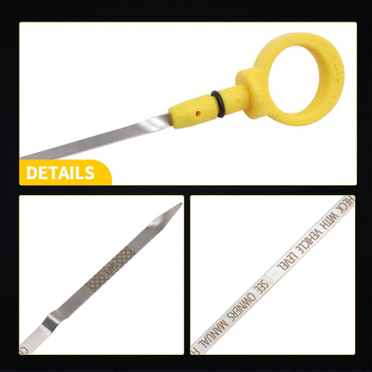 HiSport Engine Oil Dipstick Level Dip Stick Compatible with Chrysler Pacifica 2008,Town&Country 2008 2009 2010;Dodge Grand Caravan 2008 2009 2010,Nitro 2008 2009 2010 2011 Replaces 921-188 04593604AA