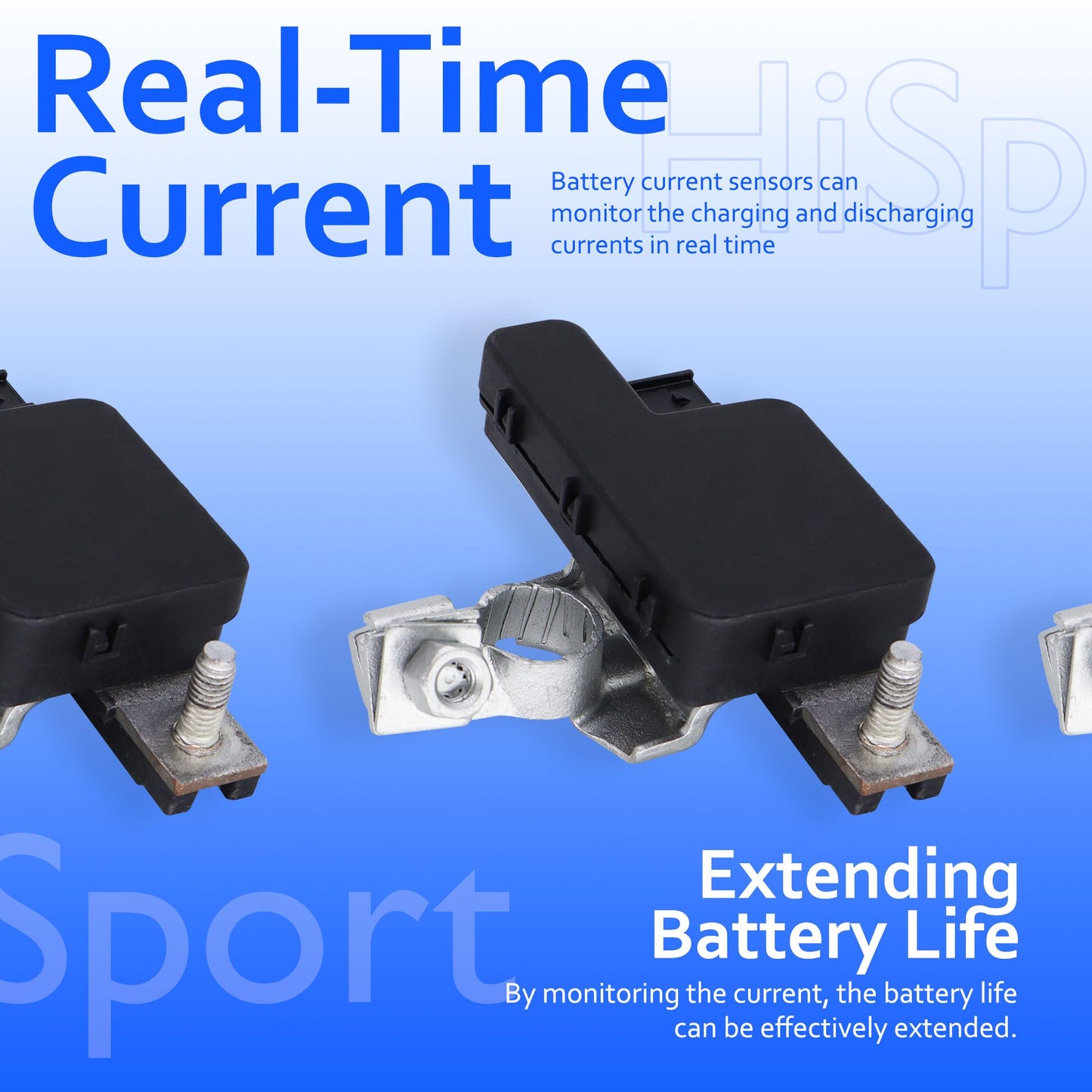 HiSport Battery Current Sensor - Compatible with Acura RLX 2014-2020 Honda Accord 2013-2017 - Replace 38920T2AA02