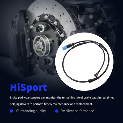 HiSport Disc Brake Pad Wear Sensor - Compatible with BMW X5 X7 2019 2020 2021 2022 2023 2024 X6 2020-2024 Alpina XB7 2021-2024 Front Driver or Passenger Side Replace 34356870353