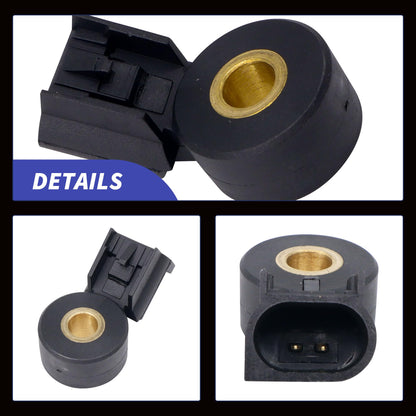 HiSport 12605738 Knock Detonation Sensor - Compatible with Buick Allure Enclave Cadillac ATS CT4 CT5 CT6 Chevrolet Blazer Camaro GMC Acadia Canyon Replaces 12636736 1564078J10 2134404 SU13922