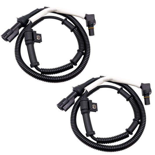 HiSport 2PCS ABS Wheel Speed Sensor - Front Right&Left Location, Compatible with Ford Expedition 1997-2002 F-150 Heritage 1997-2004 F-250 1997-1998, Lincoln Navigator 1998-2002,Replaces ALS201