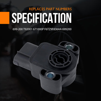 HiSport 699-200 Accelerator Pedal Position Sensor - Compatible with Ford F-250 HD 1997 F-350 1996-1997 F-Super Duty 1996-1997 F-250 1996 7.3L V8