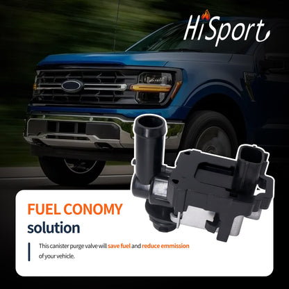 HiSport Vapor Canister Purge Valve Solenoid K5t45786 - Compatible with Infiniti Nissan 2003-2015 - EVAP Vaccum Purge Control Vent Valve 2003-2013 - Replaces 14935-Jf00a 14935-Jf00b