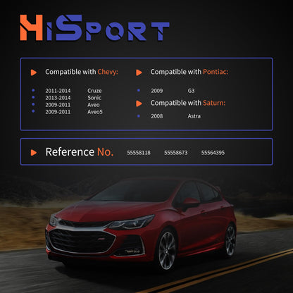 HiSport 55558118 Engine Valve Camshaft Rocker - Compatible with Chevy 2011-2014 Cruze 2013-2014 Sonic 2009-2011 Aveo 2009-2011 Aveo5 Pontiac 2009 G3 Saturn 2008 Astra