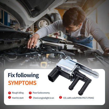 Hisport 911-706 Vapor Canister Purge Valve - Compatible with MAZDA 6 626 MPV MX-5 MIATA PROTEGE PROTEGE5 RX-8 1996-2008 - Replaces 911-706 K5T48279 Z504-18-741A