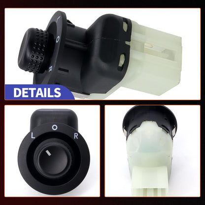 HiSport Car Power Rear View Mirror Conrtol Switch - Compatible with Chrysler 200 Sebring Aspen Dodge Avenger Caliber Dakota Durango Jeep Compas Patriot 2007-2014 - Replace 56040694AD