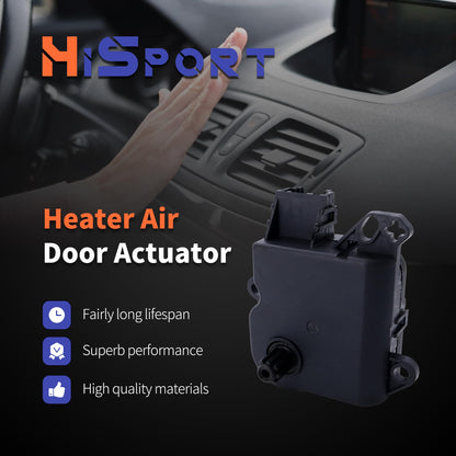 HiSport HVAC Blend Door Actuator 604-234 - Compatible with Ford Explorer Flex Police Interceptor Sedan Police Interceptor Utility Special Service Police Sedan Taurus 2011-2017