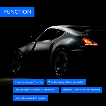 HiSport 23731-5M010 2PCS Camshaft Position Sensor Connector Compatible with Nissan and Infiniti VQ35DE 3.5L V6 Engines,Pathfinder,Altima,Maxima,Murano,Quest,QX4,I35,Infinity G35 FX35 M35