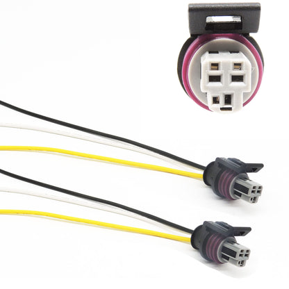 HiSport Oil Pressure Sensor 3-Wire Connector Pigtail Compatible with LSX 22-20 AWG, 2PCS