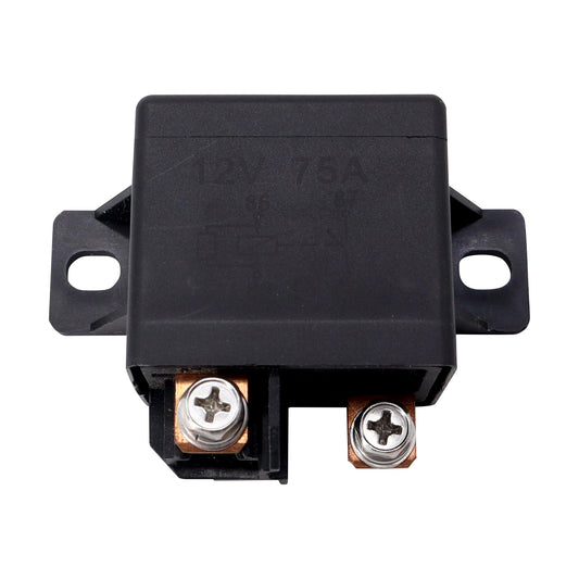 HiSport 75A 12V SPST-NO High Current Power Relay with Bifurcated Contacts Replacement for V23232-D0001-X001, 332002168