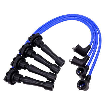 HiSport Car Spark Plug Coil Wires Ignition Coil Harness Cable Compatible with Subaru Forester Impreza Legacy 2004-2011, 22454-AA140 22451-AA940, Pack of 4