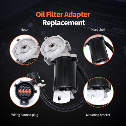 HiSport 600-807 Transfer Case Motor - Compatible with Mazda B2300 1995-1997 B2500 1998-2001 B3000 1995-2003 B4000 1995-2004 Compatible with Ford Explorer Sport 2003 Explorer Sport Trac 2003-2005