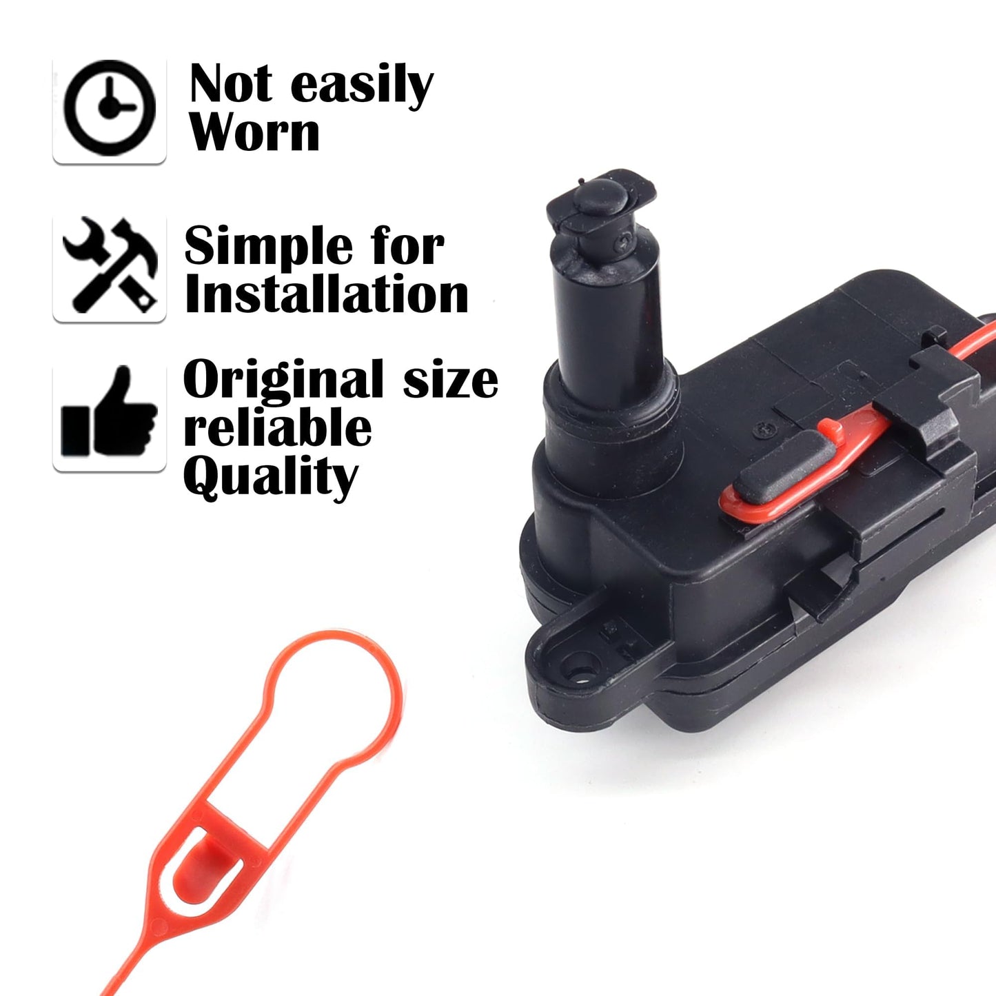 HiSport Fuel Tank Door Lock actuators 8V0862153A Compatible with Audi A1 A4 A5 A6 A8 Replaces 8V0862153B 8V0862153 Fuel Filler Flap Actuator