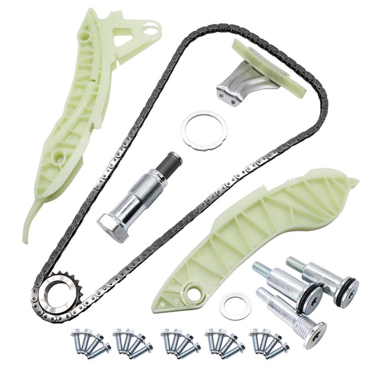HiSport 11311439853 Engine Timing Chain Kit with Sprocket - Compatible with Mini Cooper 2007-2015 Cooper Paceman 2013-2016 Cooper Countryman 2011-2016 1.6L l4 - Replace 11317598956