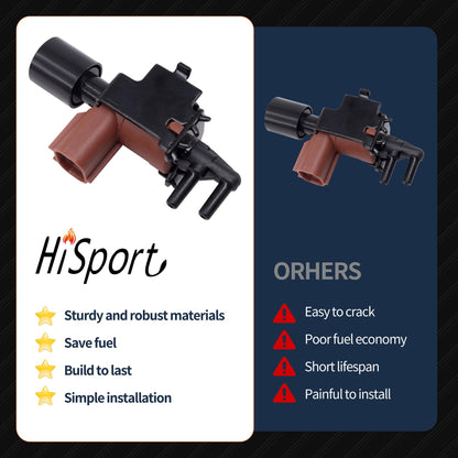 HiSport 25860-62010 Vacuum Switching Valve - Compatible with Lexus ES300 ES330 RX300 RX330 RX350 Compatible with Toyota Avalon Camry Highlander Sienna Solara 1992-2007 - Replace 2586062010
