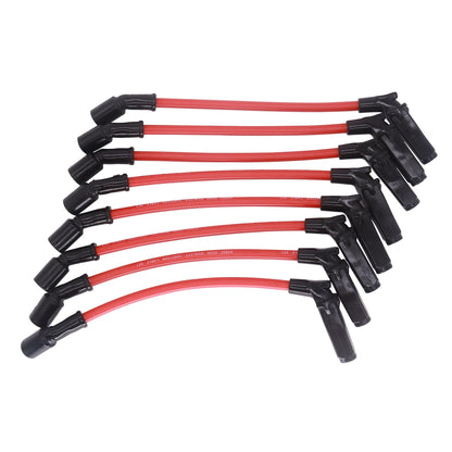 HiSport Spark Plug Wire Set Compatible with Chevy GMC VORTEC LS1 4.8L 5.3L 6.0L 10.5MM 1999-2006 Ignition Wire Set Replacement for Accel9059 9748RR 89018056