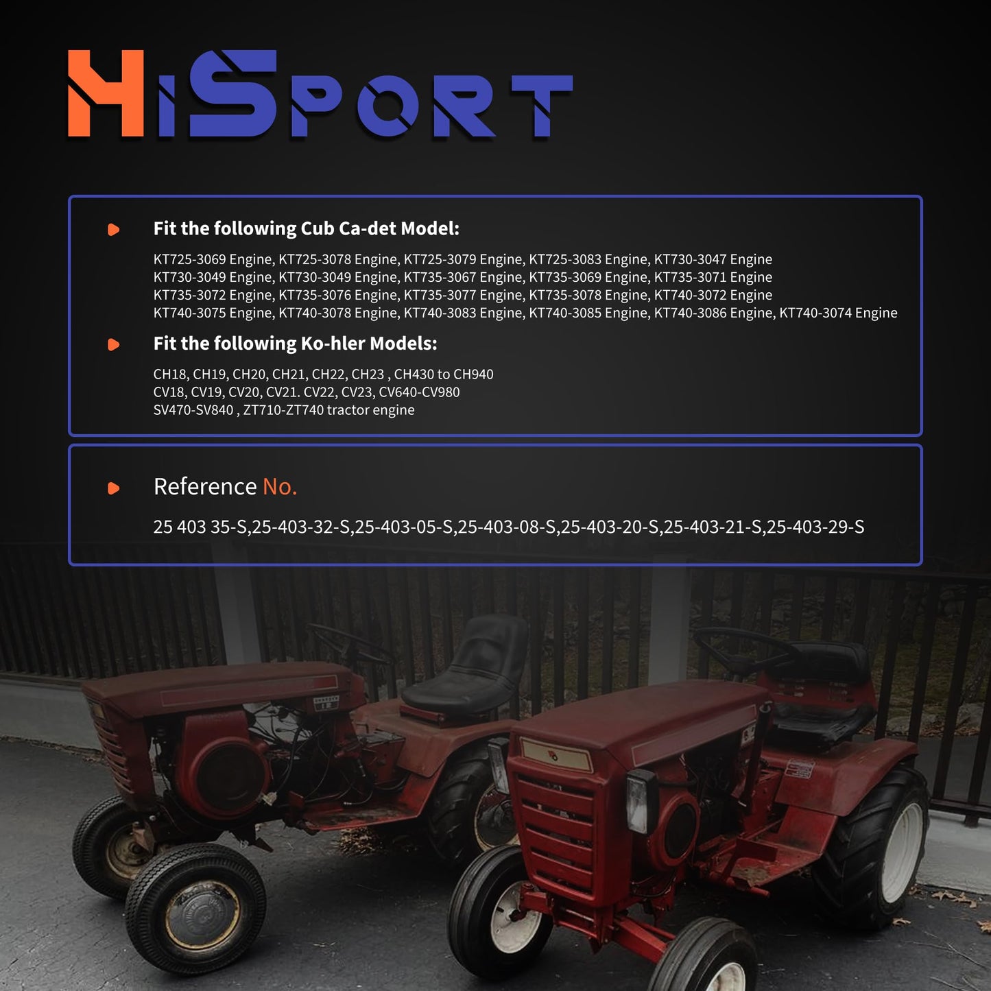 HiSport Voltage Regulator Rectifier 12/15 Amp Half Wave Compatible with Kohler Engines Replaces 25 403 35-S