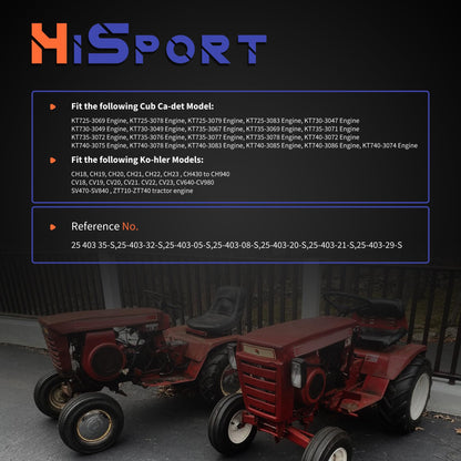 HiSport Voltage Regulator Rectifier 12/15 Amp Half Wave Compatible with Kohler Engines Replaces 25 403 35-S