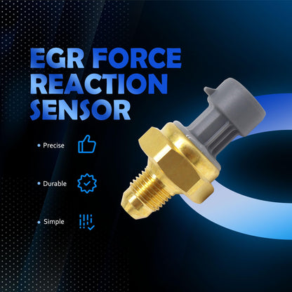 HiSport Exhaust Back Pressure Sensor - Compatible with International CXT Durastar Ford F-250/F-350/F-450/F-550 Super Duty Replaces 1846480C2