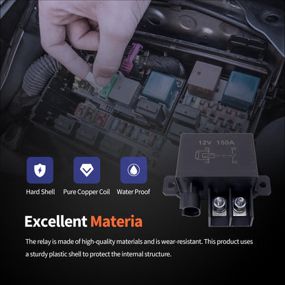 HiSport High Current Relays & Modules 12V 120A SPST-NO V23132-A2001-B200