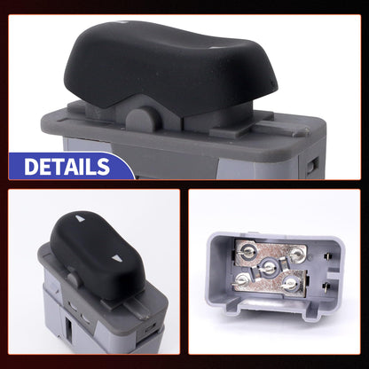 HiSport F65Z14529AAA Power Window Switch - Compatible with Ford Expedition F-150 F-250 F-350 F-450 F-550 Super Duty Lincoln Navigator Blackwood 1997-2001 Not Front Left Side