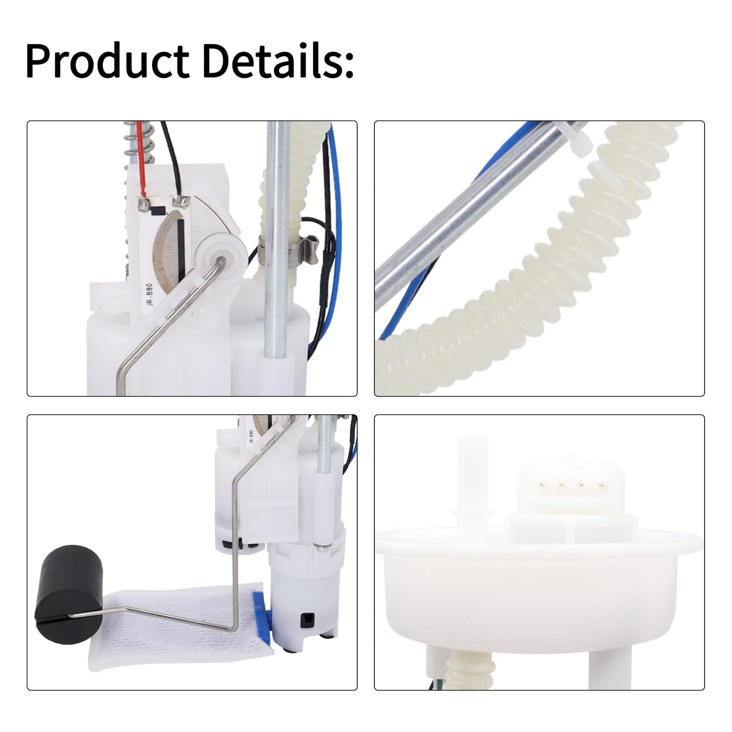 HiSport 47-1002 Electric Fuel Tank Pump Assembly Compatible with Polaris Sportsman 450 570 850 ETX Touring X2 XP 2014 2015 2016 2017 2018 2019, Hawkeye 325, Scrambler 850 Replace 73-8912