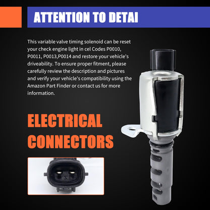 HiSport Engine Variable Valve Timing VVT Solenoid 15330-22030 917-019 Compatible with Chevrolet Prizm & Pontiac Vibe & Toyota Celica Corolla Matrix MR2 Spyde