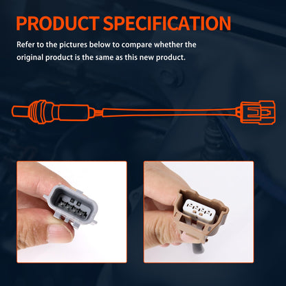 HiSport 250241107 25054102 Oxygen O2 Sensor Upstream Downstream 2PCS - Compatible with Nissan Sentra 2013 2014 2015 2016 2017 1.8L