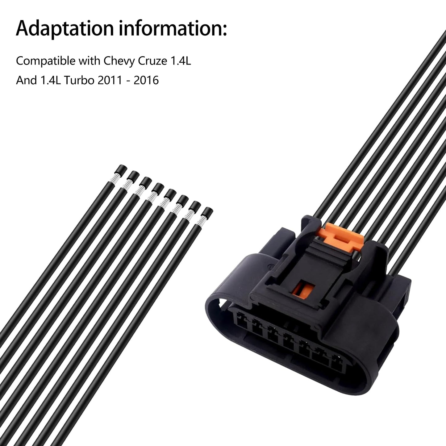 HiSport Ignition Coil Connector Pack 13355825, 19300475, 19300958 Pigtail Plug Compatible with Turbo 2011-2016 1.4L Compatible with Chevy Cruze 1.4L