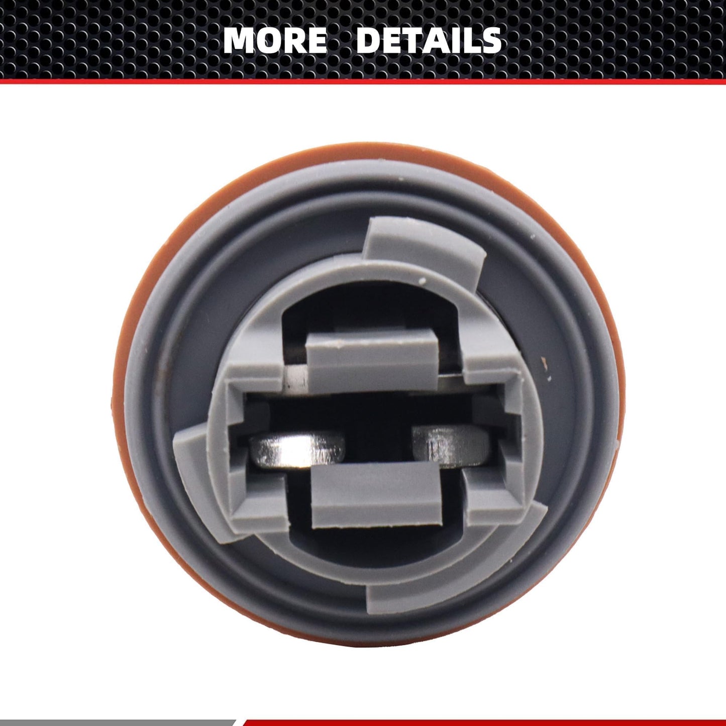 HiSport 2U5Z-13411-SA 2PCS Turn Signal Lamp Socket Compatible with Ford Crown Victoria Escape F-150 250 350 450 550 Super Duty Fiesta Focus Freestyle Fusion Mustang Ranger, Lincoln MKZ, Mercury Marine